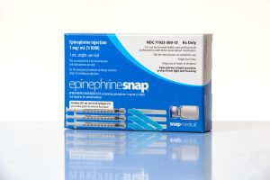 Epinephrine Snap package box front